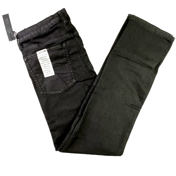 Joe's Jeans The Brixton Straight Narrow Size 18 Black New With Tags - Picture 1 of 15